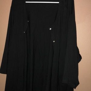 Button down light blouse